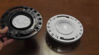 LSP Polymer Pop Up Closet Flange w/ test cap product overview