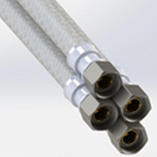 Braided Vinyl Ice Maker Connectors