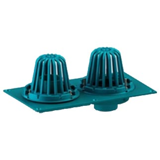 Frank Pattern™ Cast Iron Combination 8 1/2" Diameter Roof Drain