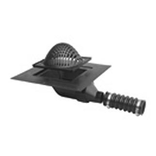 Plastic Roof Drain with Side-Outlet